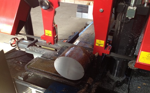 东兰卧式带锯床加工时出现明显振荡如何排查？