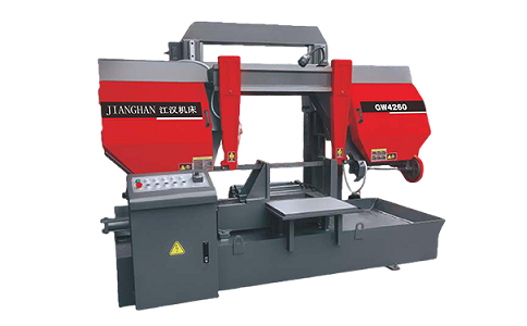 东兰龙门带锯床运行中途停止切割产生的原因是什么？